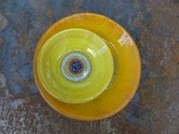 Fusing , objets en verre fusionnés